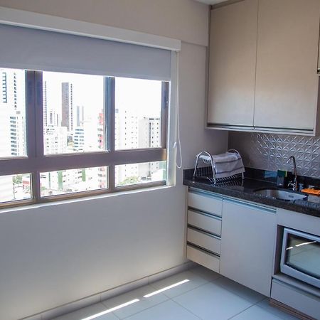 Flat no melhor de Boa Viagem, Vista para o mar, Andar Alto Recife Exterior foto