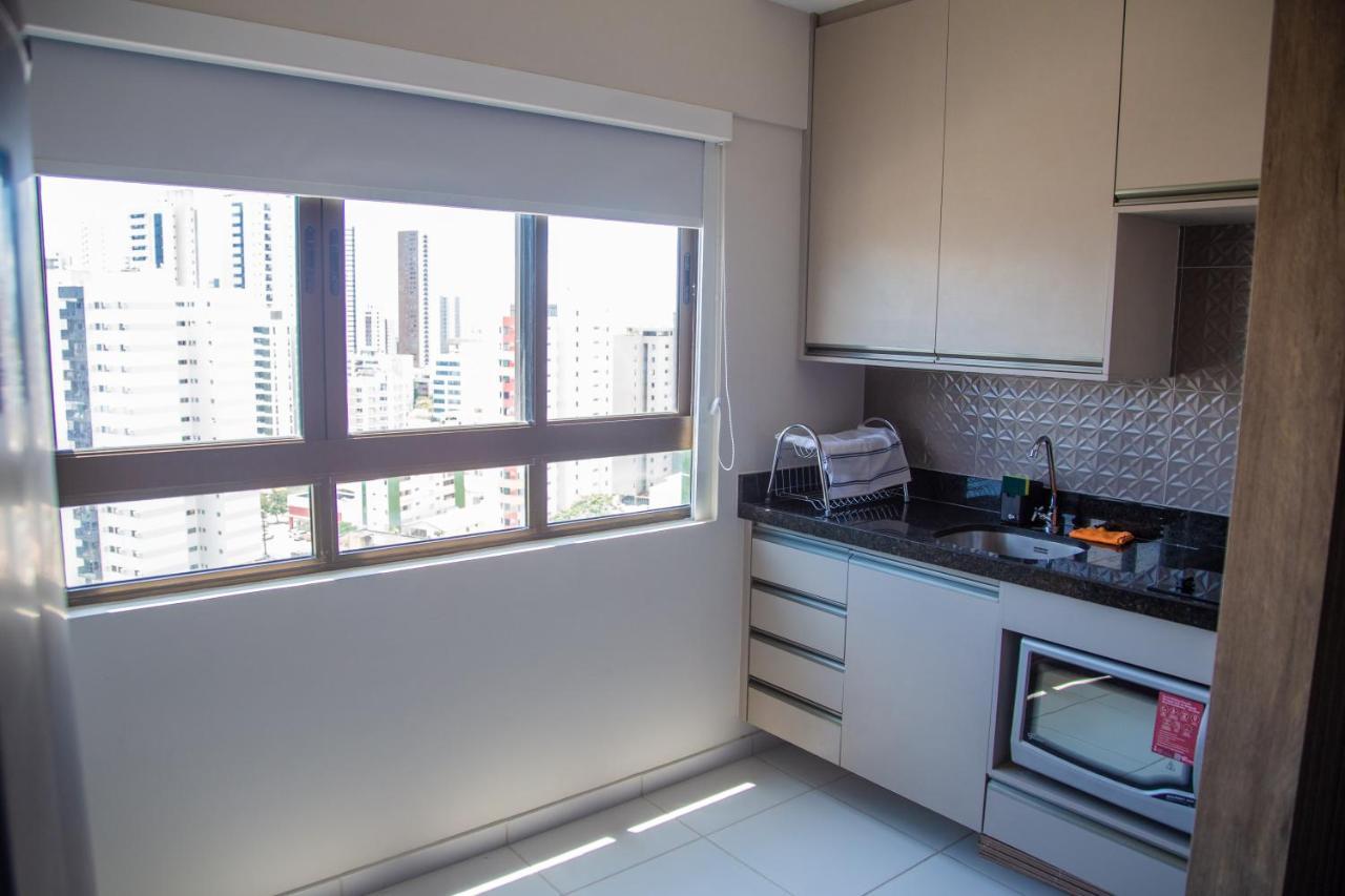 Flat no melhor de Boa Viagem, Vista para o mar, Andar Alto Recife Exterior foto