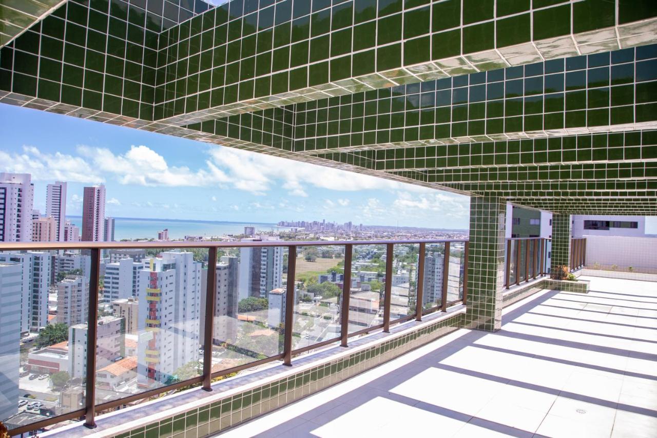 Flat no melhor de Boa Viagem, Vista para o mar, Andar Alto Recife Exterior foto